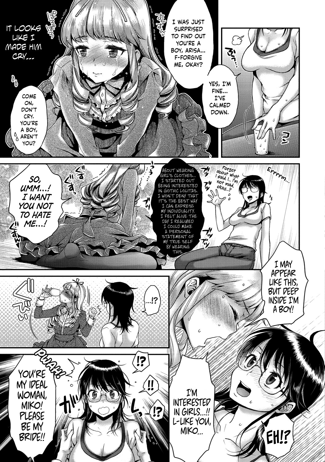 Hentai Manga Comic-Goth Loli-chan Next Door-Read-5